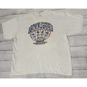 NCAA Final Four 2012 Graphic T Shirt Size 2XL Kentucky Ohio Louisville Kansas